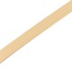 Basic flach Lederband 5mm Camel brown